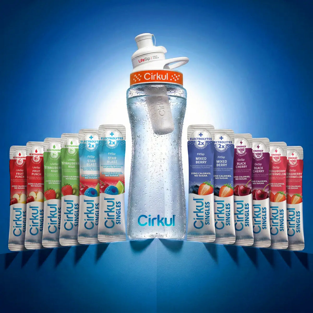 22oz. Plastic Bottle. LifeSip® Fruit Punch. & 18pk Singles Y5