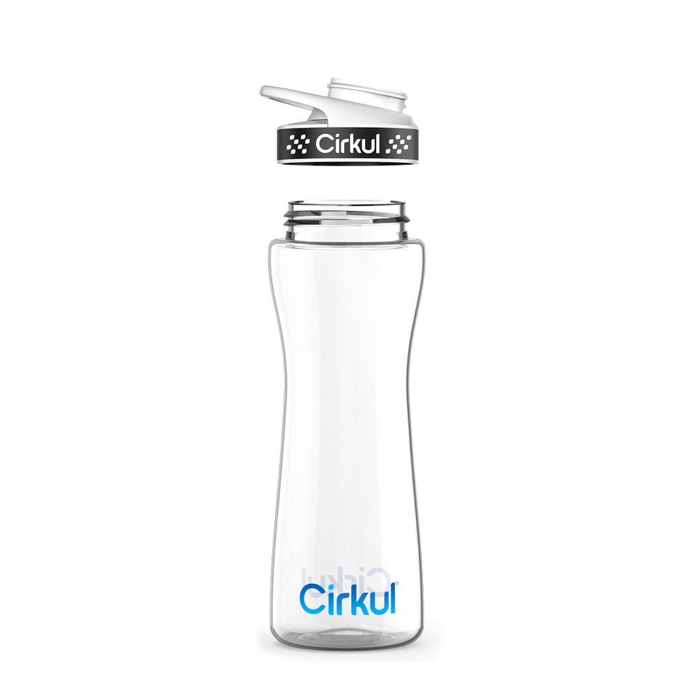 22oz. Plastic Bottle & Comfort Grip Lid G4