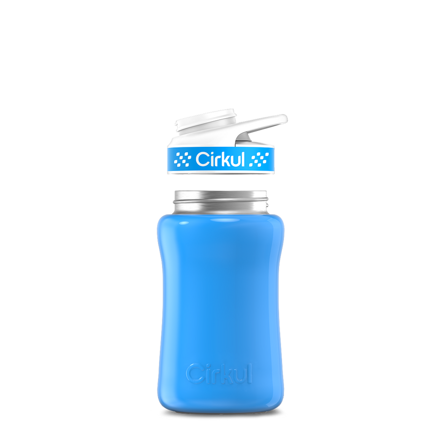 12oz. Stainless Steel Bottle & Comfort Grip Lid V4