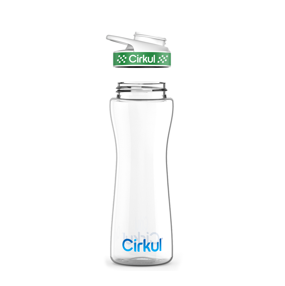 22oz. Plastic Bottle & Comfort Grip Lid G4