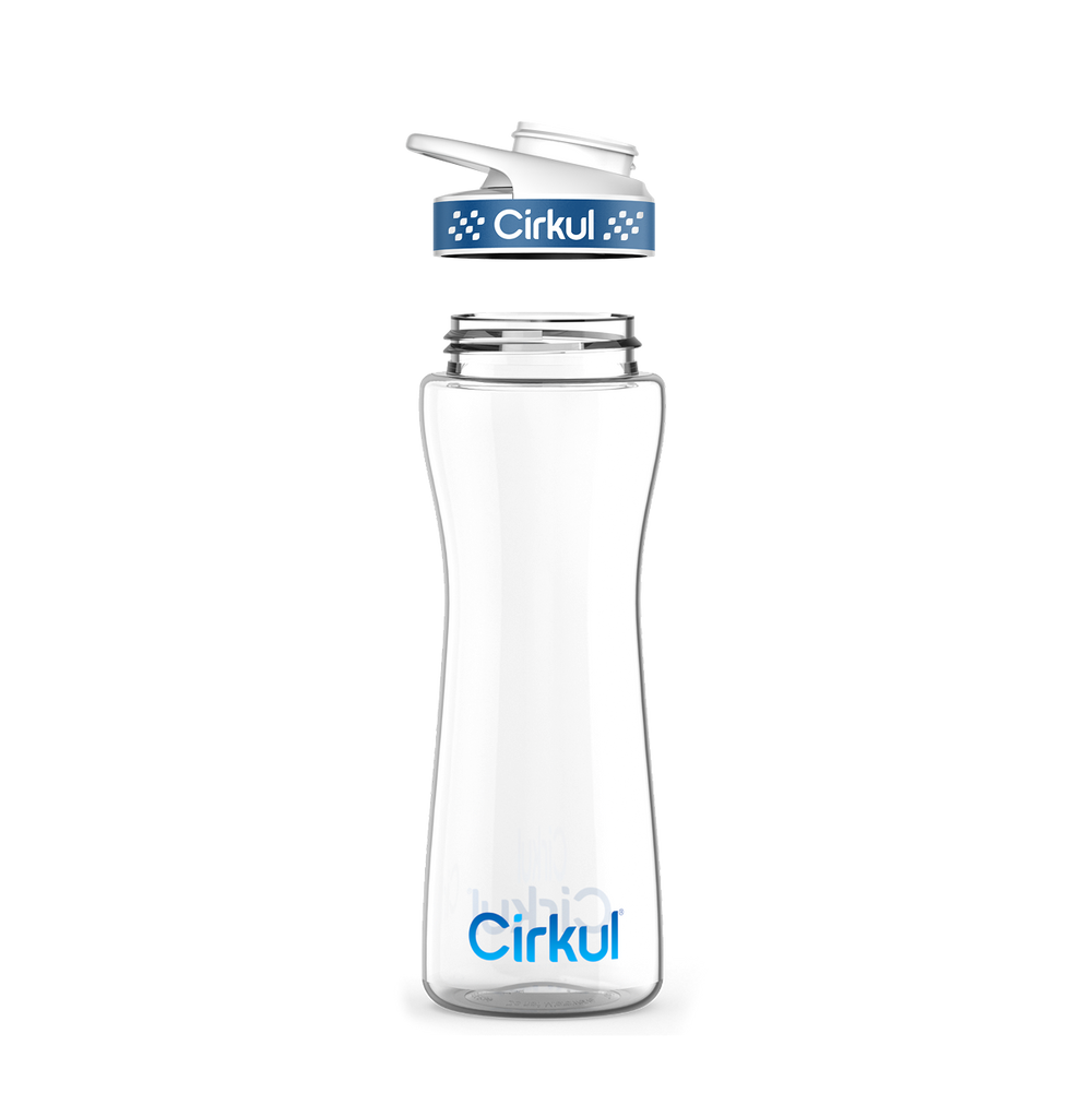 22oz. Plastic Bottle & Comfort Grip Lid G4