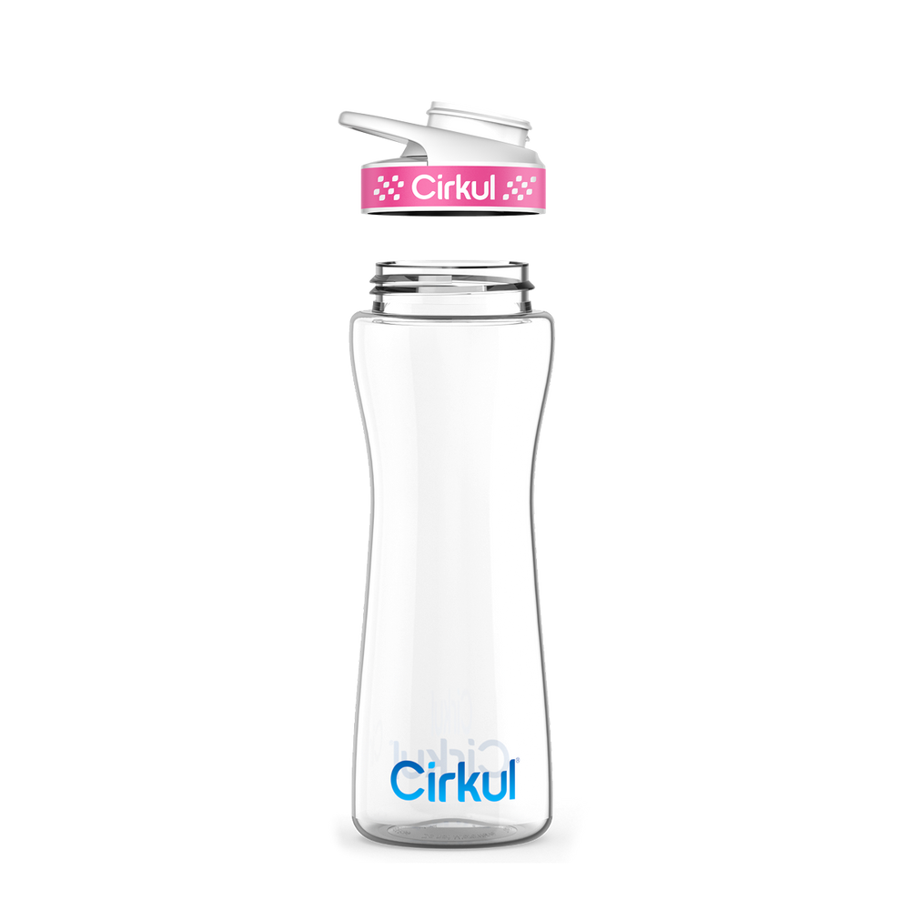 22oz. Plastic Bottle & Comfort Grip Lid G4