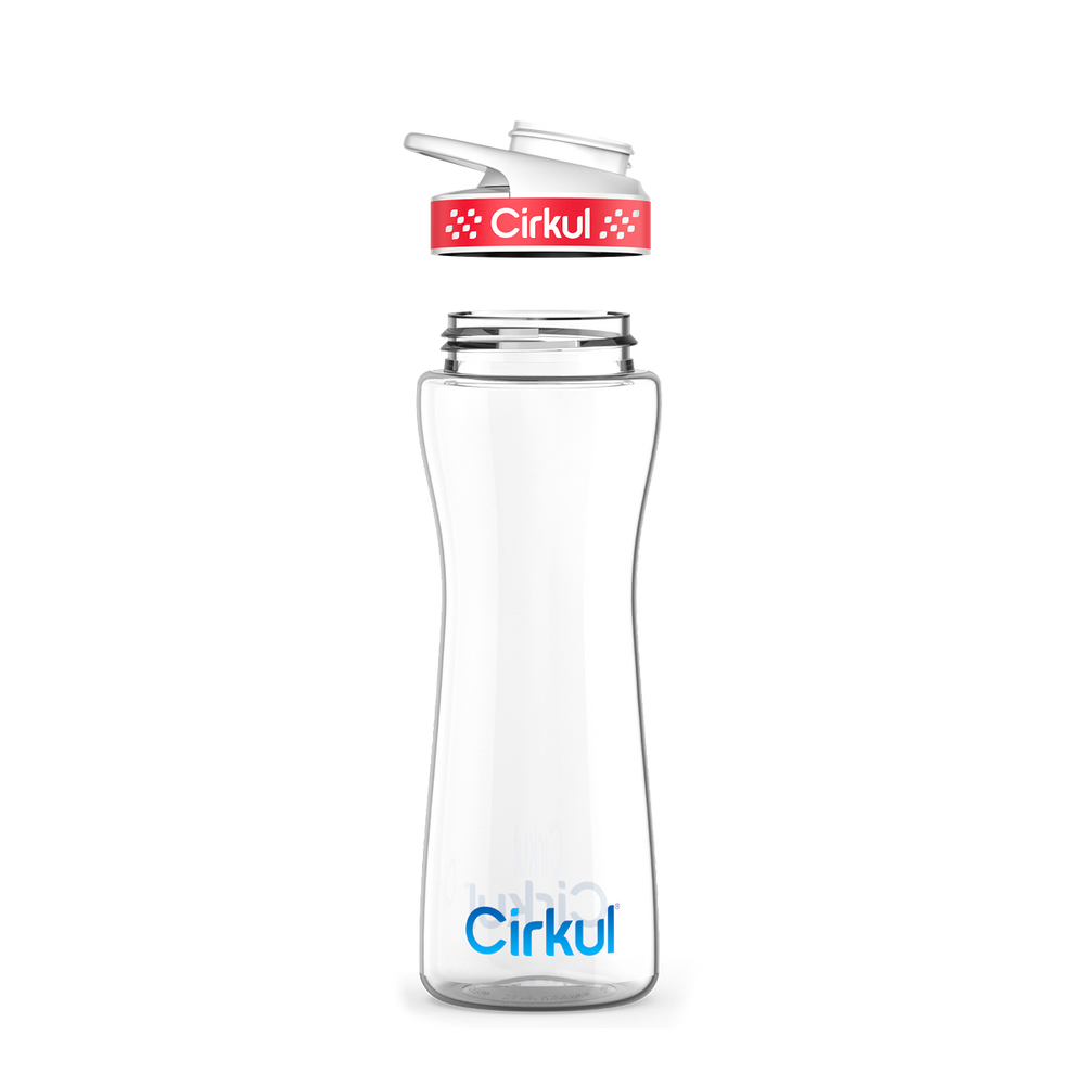 22oz. Plastic Bottle & Comfort Grip Lid H6