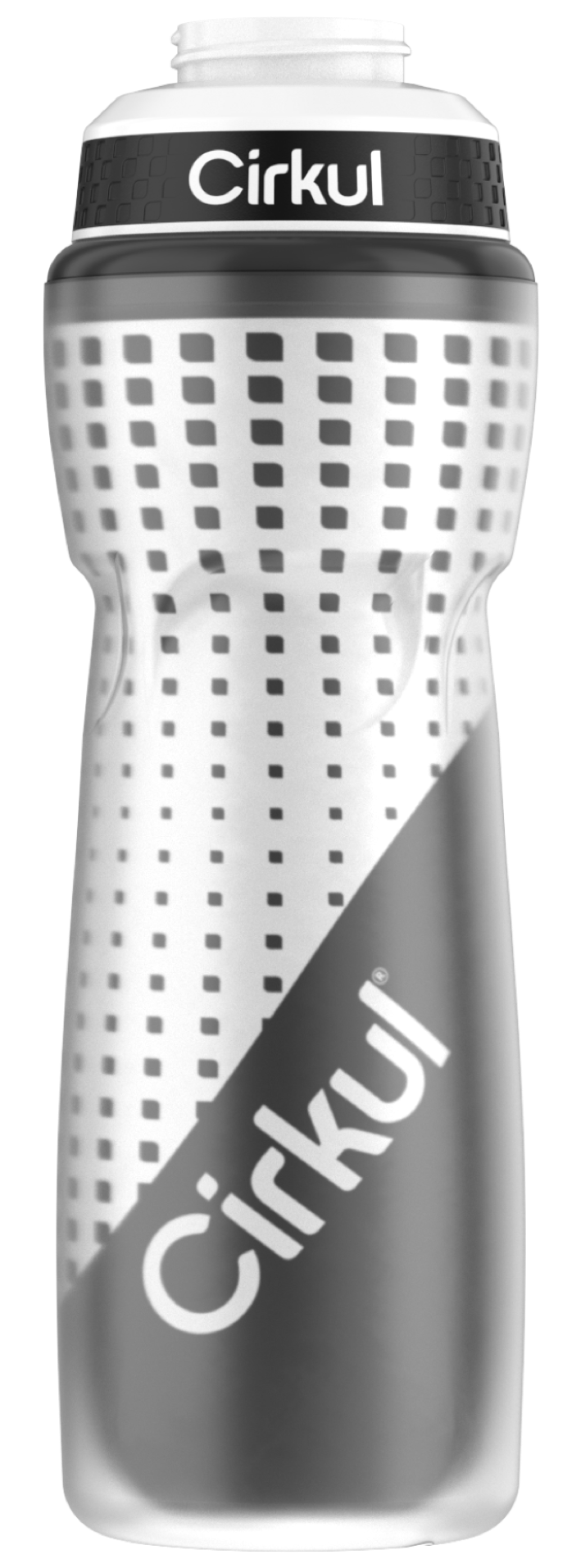 22oz. Insulated Squeeze Plastic Bottle & Sport Lid J4