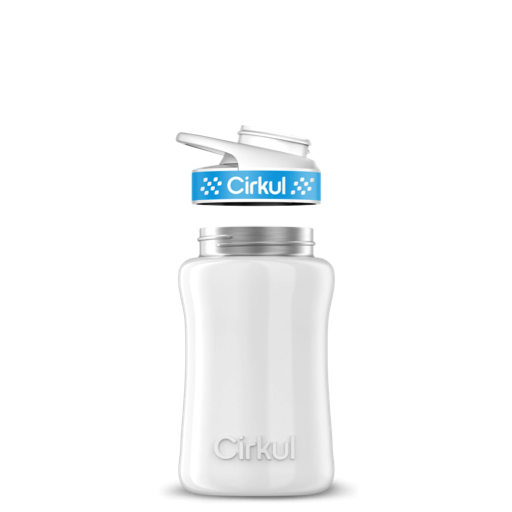 12oz. Stainless Steel Bottle & Comfort Grip Lid T8