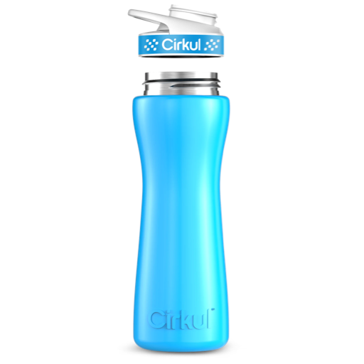 22oz. Stainless Steel Bottle & Comfort Grip Lid M8