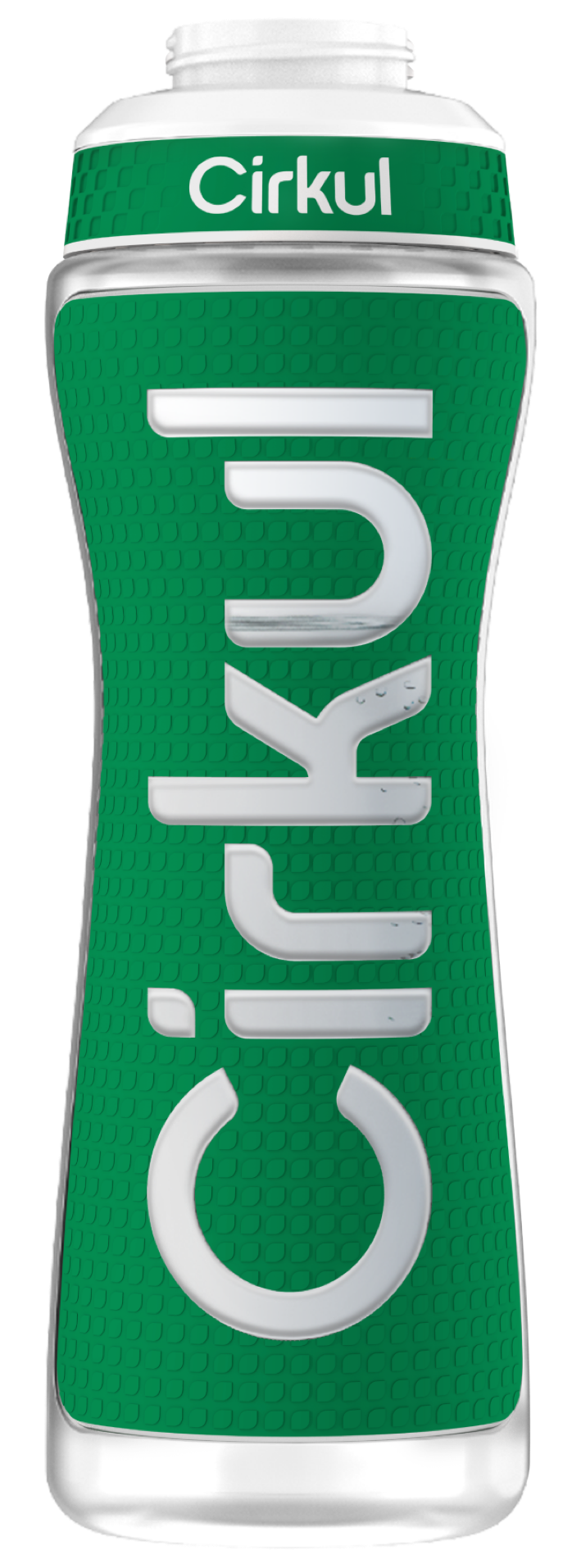 22oz. Grip Squeeze Plastic Bottle & Sport Lid H2