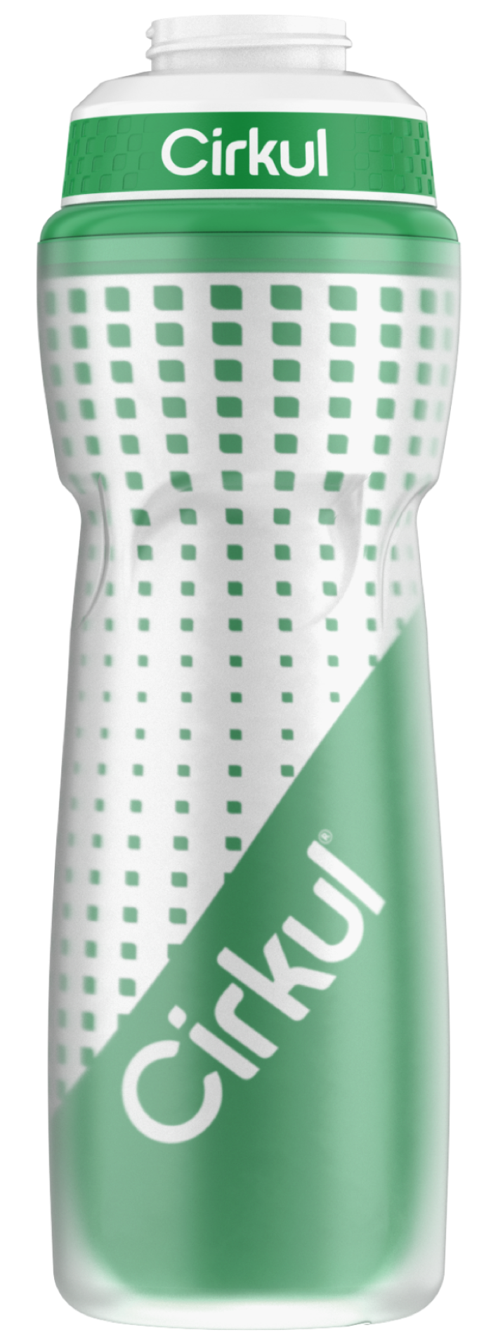 22oz. Insulated Squeeze Plastic Bottle & Sport Lid J4