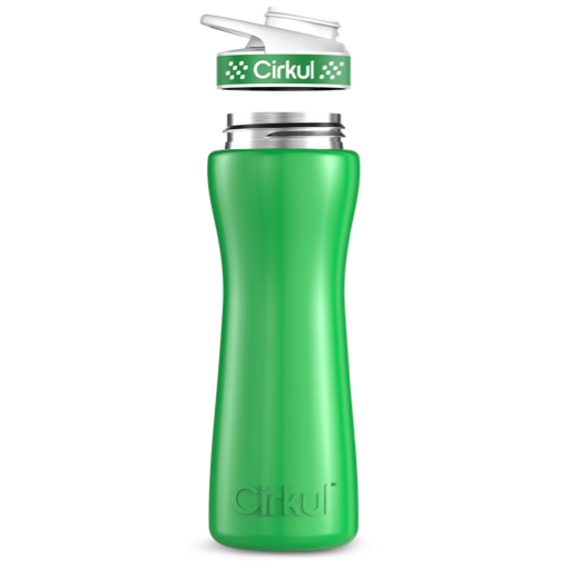 22oz. Stainless Steel Bottle & Comfort Grip Lid M8