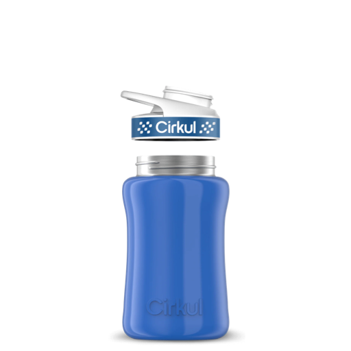 12oz. Stainless Steel Bottle & Comfort Grip Lid T8