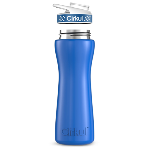 22oz. Stainless Steel Bottle & Comfort Grip Lid M8