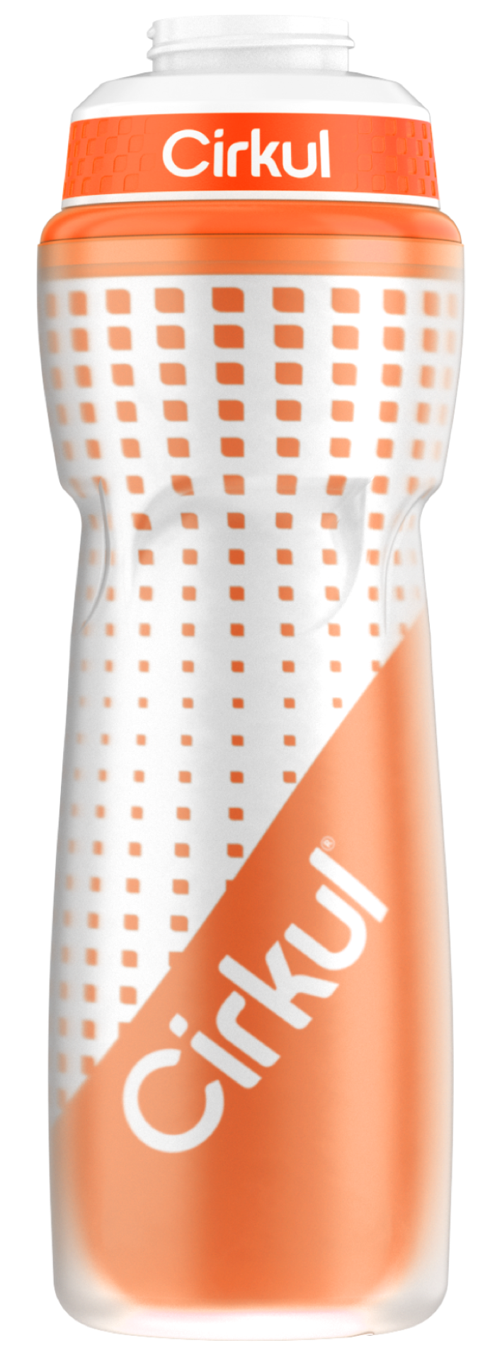 22oz. Insulated Squeeze Plastic Bottle & Sport Lid J4
