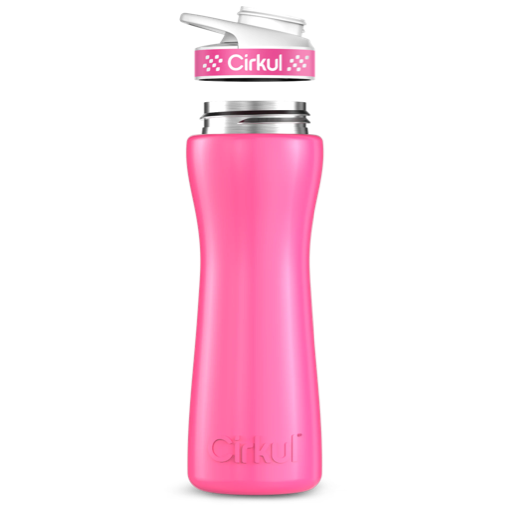 22oz. Stainless Steel Bottle & Comfort Grip Lid M8