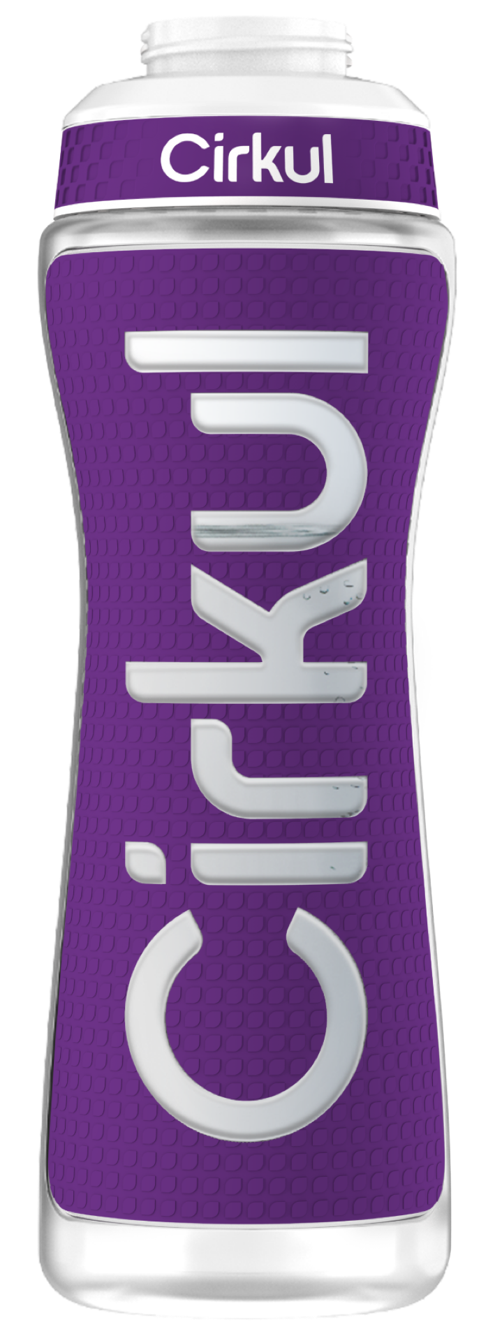 22oz. Grip Squeeze Plastic Bottle & Sport Lid R8