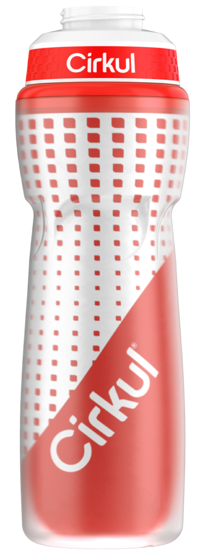 22oz. Insulated Squeeze Plastic Bottle & Sport Lid J4