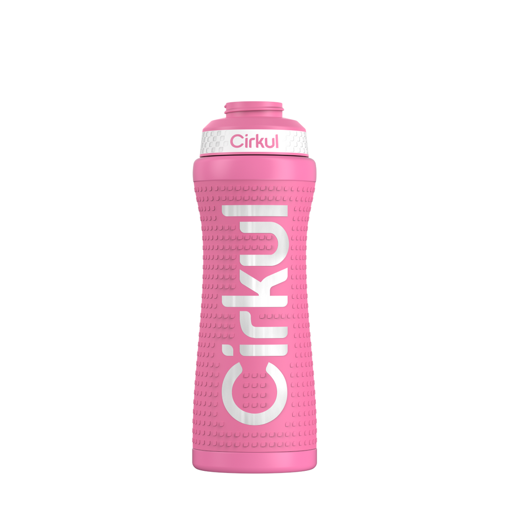 22oz. Grip Stainless Steel Bottle & Sport Lid S0