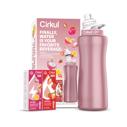 32oz. Rose Gold Stainless Steel Bottle Starter Kit M4