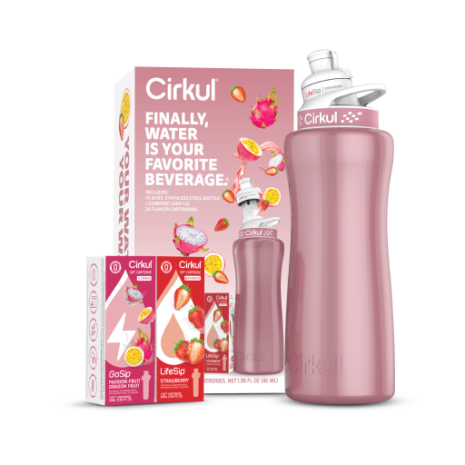 32oz. Rose Gold Stainless Steel Bottle Starter Kit M4