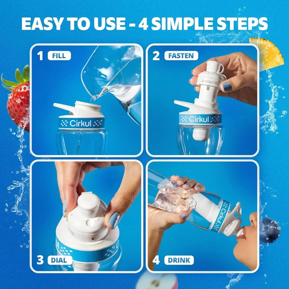 22oz. Plastic Bottle. LifeSip® Fruit Punch. & 18pk Singles Y5